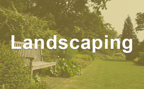 landscaping Our landscaping services